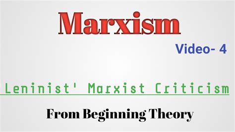 Marxism Part 4 Youtube