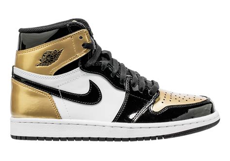 Gold air jordans have become all the rage lately. Air Jordan 1 Gold Toe 861428-007 Release Info ...