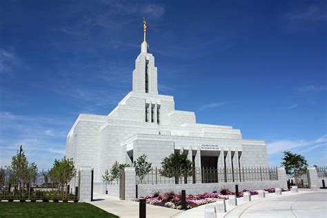 The Draper Utah Temple Is The 129th Dedicated Temple In Operation Of