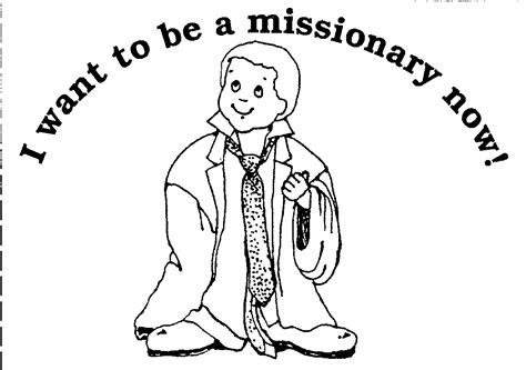 { Mormon Share } I want to be a Missionary now! | Lds coloring pages, Missionary lds, Missionary