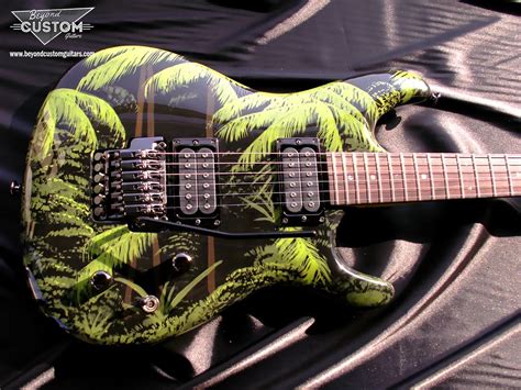Ibanez Js Rainforest Beyond Custom Guitars