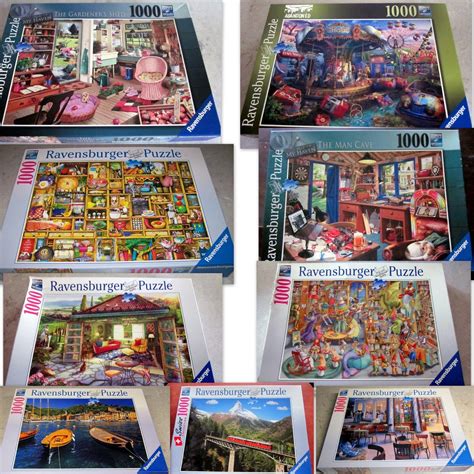 Ravensburger 1000 Pc Puzzles Your Choice Of 9 All Are Complete Ebay