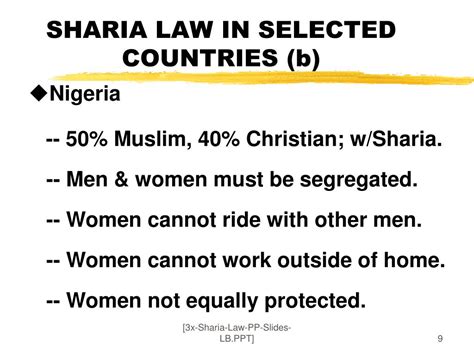 ppt overview of sharia law powerpoint presentation free download id 4806367