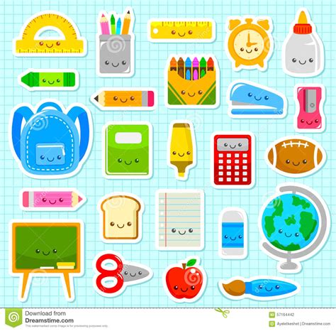 Girl School Supplies Clipart 20 Free Cliparts Download Images On