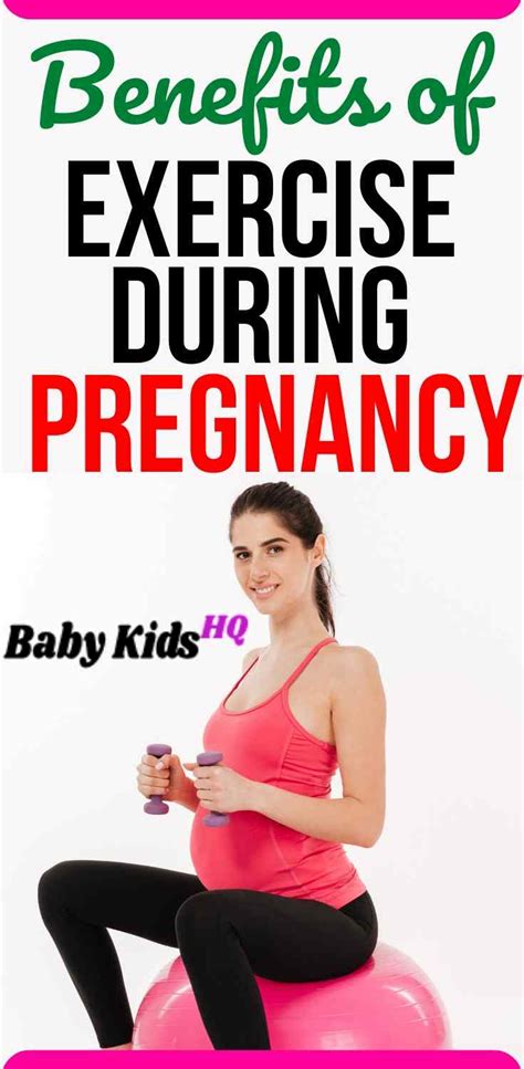 Benefits Of Exercise During Pregnancy Babykidshq