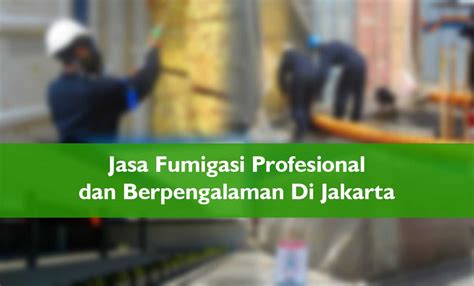 Jasa Fumigasi Jakarta Basmi Hama Gudang Kami Jagonya PT Panca Prima Wijaya