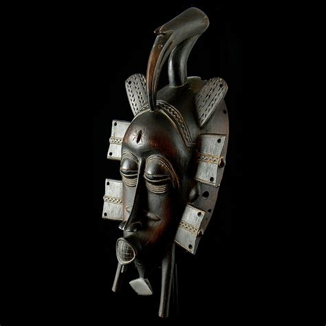 Senufo Masks Wolfz Gallery African Art Collection Esculturas