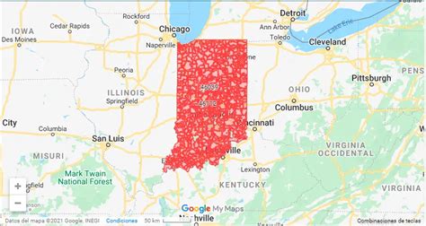 Indianapolis Zip Code Map With Streets United States Map The Best