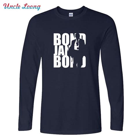 Check It On Our Site New Arrival Men Long Sleeve Movie Film James Bond