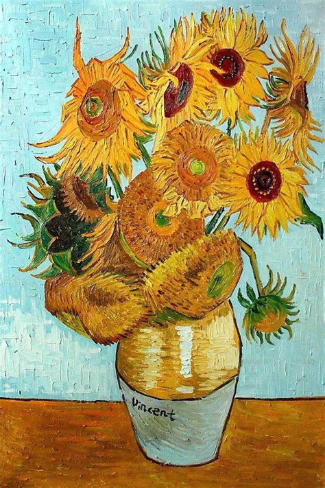 Van Gogh Sunflowers Wallpaper