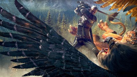 The Witcher 3 Wild Hunt Witcher Griffin Wallpapers | HD ...