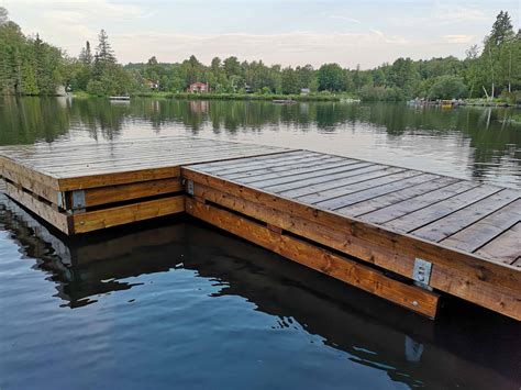 Diy Floating Dock For Pond Pond Docks Floating Docks For Ponds The