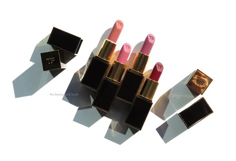 Tom Ford Lip Color Matte First Time Pink Tease Pussycat And Velvet Cherry The Beauty Look Book