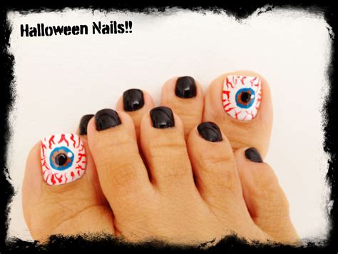 Halloween Nailswow How Bout That Eye On Your Big Toe