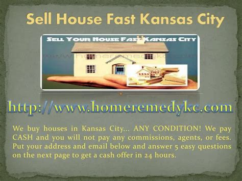Ppt Cash For Houses Kansas City Powerpoint Presentation Free