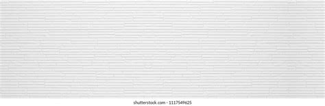 Panorama Modern White Stone Wall Pattern Stock Photo 1117549625