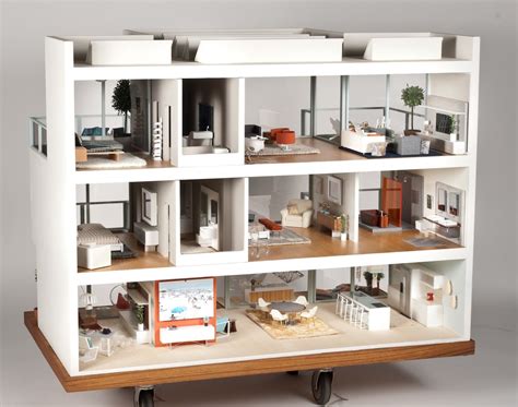 Modern House 1 By Natasha Baradaran And Waldo Fernandez Miniature Rooms