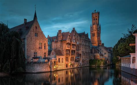 Man Made Bruges Hd Wallpaper