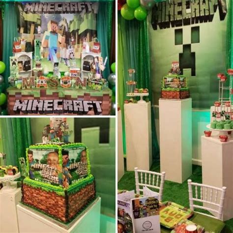Minecraft Birthday Party Celebration Birthday Party Ideas For Kids