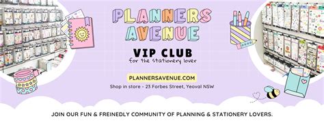 Planners Avenue Vip Club Planners And Stationery Australia
