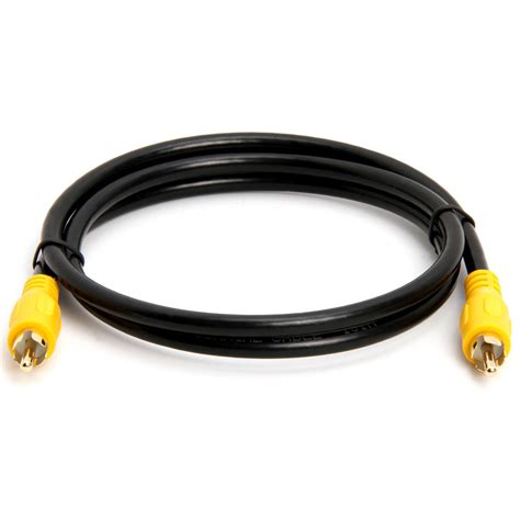 rca composite video subwoofer s pdif cable coax 3feet