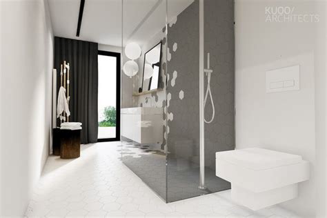 Minimalist Bathroom Designs Looks So Trendy With Backsplash And Wooden