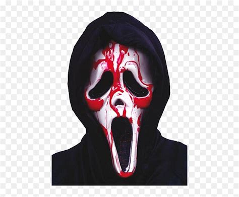 Licensed Bleeding Scream Mask Wonder August Halloween Costume Hd Png