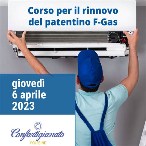 Corso Per Patentino F Gas Confartigianato