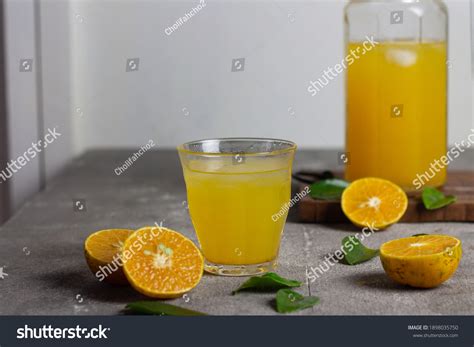 Es Jeruk Peras Orange Juice Iced Stock Photo 1898035750 Shutterstock