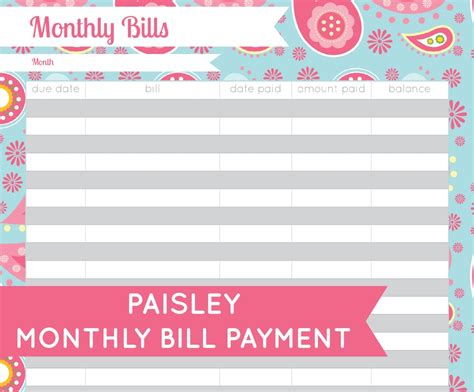 A few popular options for downloading printable bridge talley sheets for free include bridgehands, dorothy's bridge tallies and great bridge links. Free Bill Organizer Printable Sheets - Calendar ...