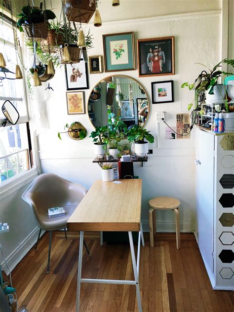 A Glimpse Of My Plant Filled Studio Apartment Constantly Rearranging