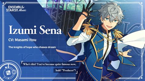 Ensemble Stars Musicen On Twitter 🌟character Profile🌟 Izumi Sena