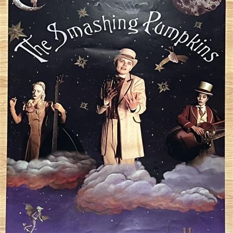 Smashing Pumpkins Melancholy Tour Poster 1996 Depop