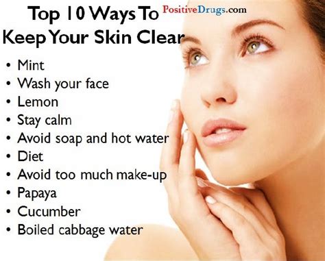 Ways To Keep Your Skin Clear Clear Skin Care Clear Skin Skin