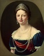 Porträt von Großfürstin Katharina Pawlow - Unbekannter Künstler als ...