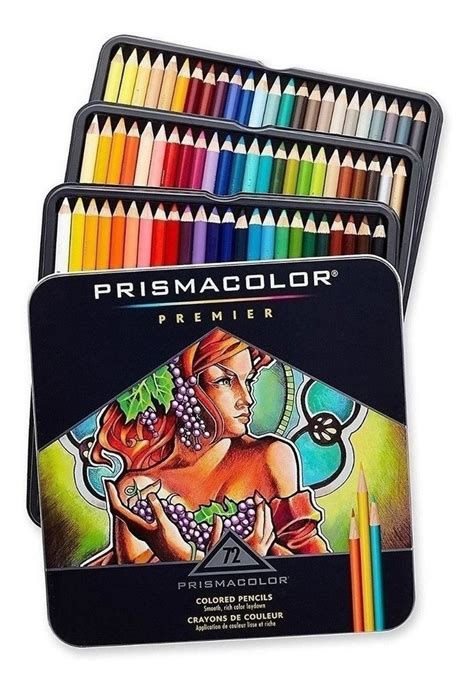 Lápices De Colores Prismacolor Premium 72 Unidades Cuotas Sin Interés