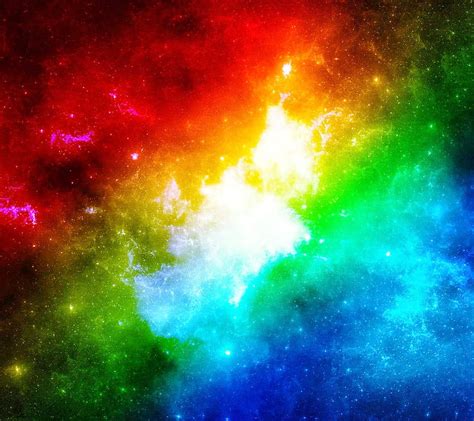 Nebula Colorfu Galaxy Rainbow Space Hd Wallpaper Peakpx