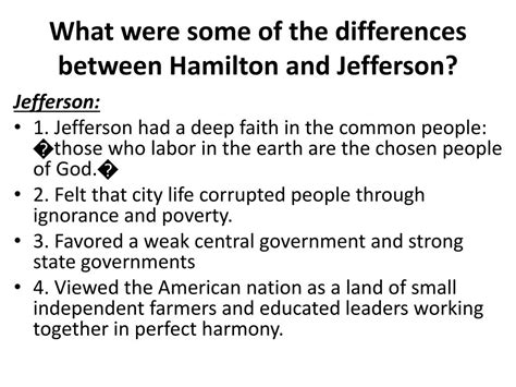 Ppt Jefferson Vs Hamilton Powerpoint Presentation Free Download