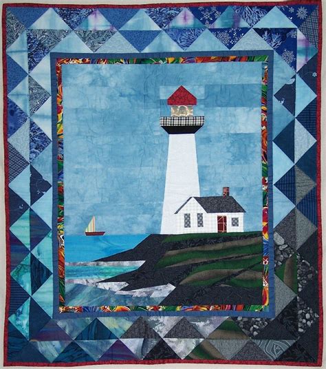 Lighthouse Quilt Pattern New Nautical Quilt Patterns Lighthouse Quilt