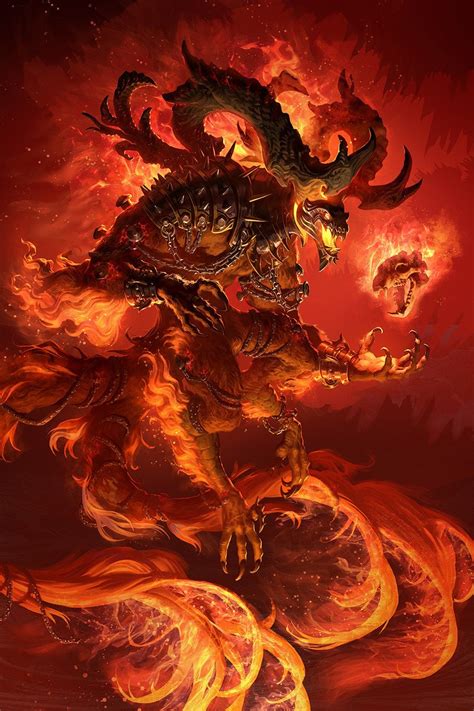 Final Fantasy M Ifrit By Mclean Kendree Rdragons