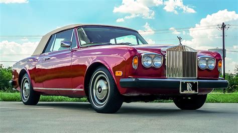 1981 Rolls Royce Corniche Convertible Vin Scayd42a4bcx01895 Classiccom