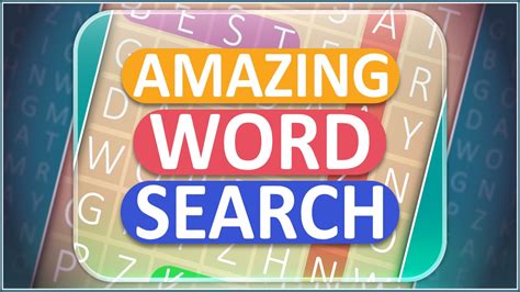 Amazing Word Search Play Free Games At Zanyland