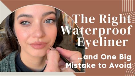 The Right Waterproof Eyeliner And One Mistake To Avoid New Pro Eyeliners