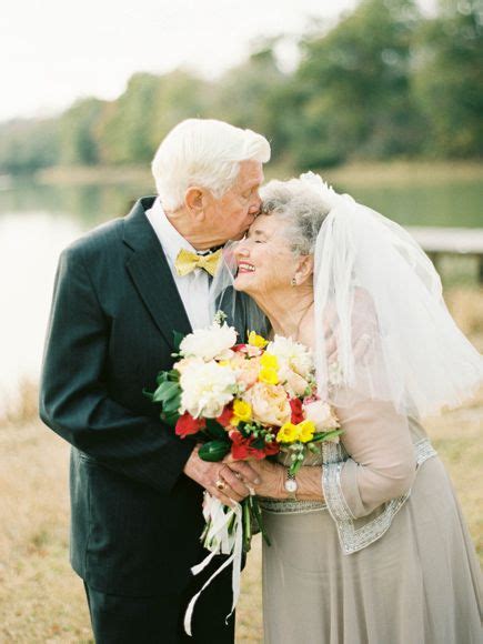 elderly couple gets glam photo shoot for 63rd wedding anniversary