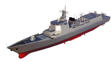 New Chinese Type 052d Guided Missile Destroyer Unveiled Chinese