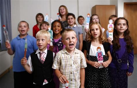 A Primary Class Sings Together During Singing Time Singing Time