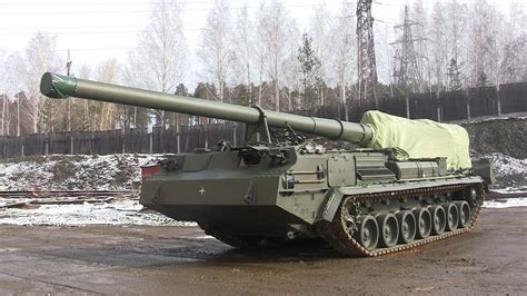 Uraltransmash Completes 2s7m Malka 203mm Self Propelled Gun Upgrade