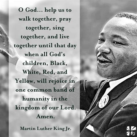 Martin Luther King Jr Prayer For Peace Blessed Sacrament Catholic