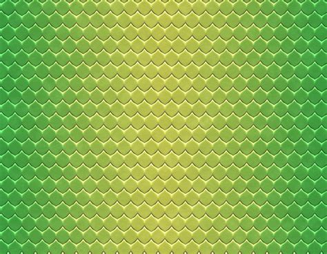 Green Snake Skin Scales Seamless Pattern Backdrop Design Color Vector