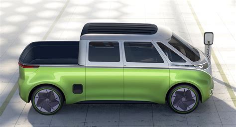 The Volkswagen Id Buzz Truck Is Funky In A Good Way